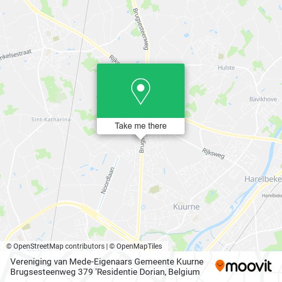 Vereniging van Mede-Eigenaars Gemeente Kuurne Brugsesteenweg 379 'Residentie Dorian plan