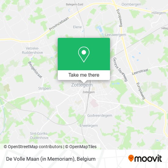 De Volle Maan (in Memoriam) map