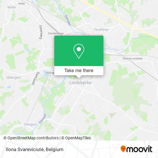 Ilona Svareviciuté map