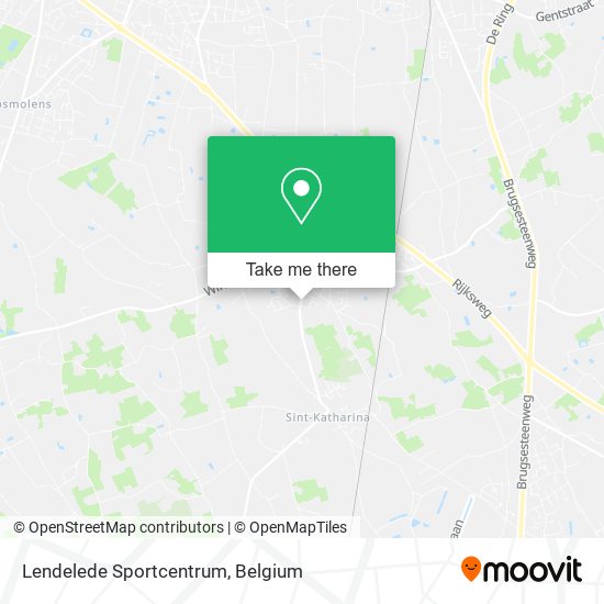 Lendelede Sportcentrum map