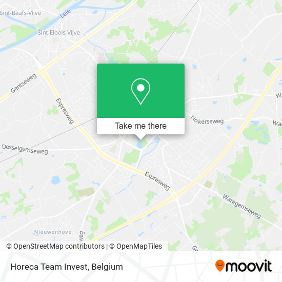 Horeca Team Invest map