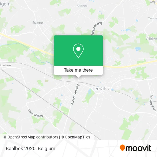 Baalbek 2020 map