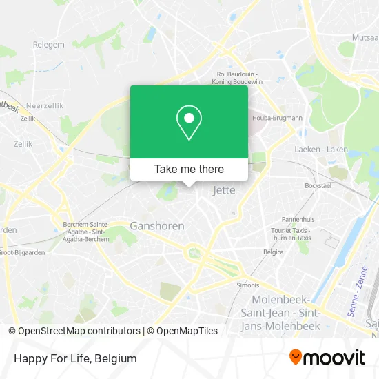 Happy For Life map