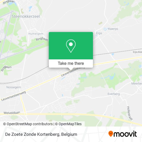 De Zoete Zonde Kortenberg map