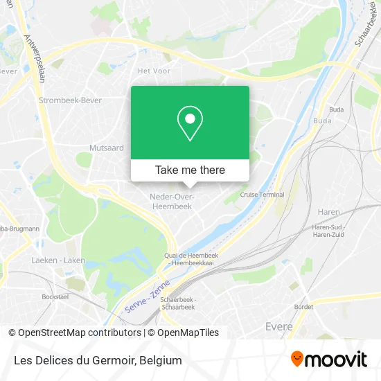 Les Delices du Germoir map