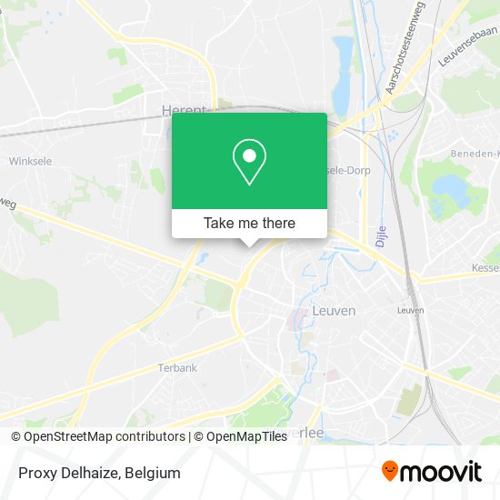 Proxy Delhaize map