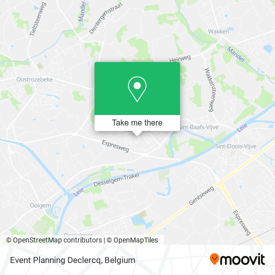 Event Planning Declercq map