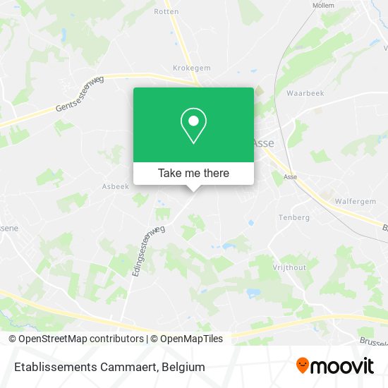 Etablissements Cammaert map