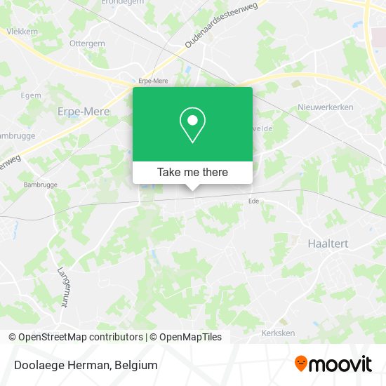 Doolaege Herman map