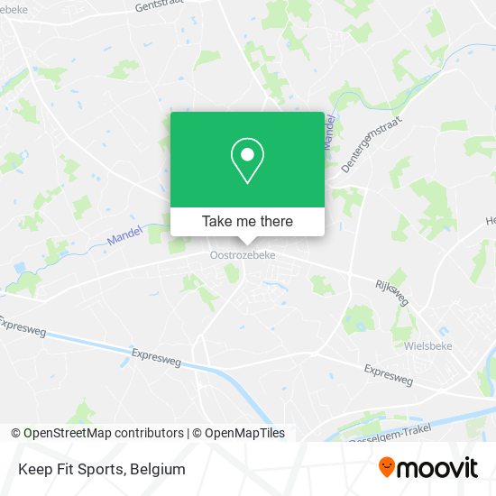 Keep Fit Sports map