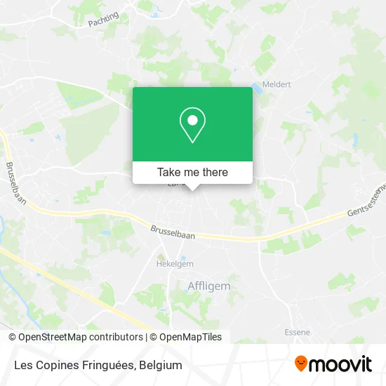 Les Copines Fringuées map