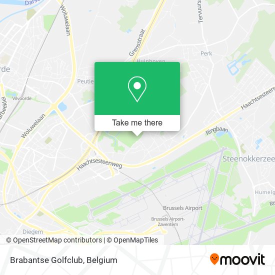 Brabantse Golfclub map