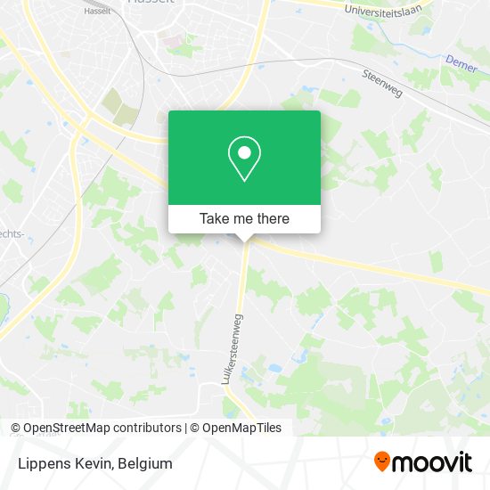 Lippens Kevin map