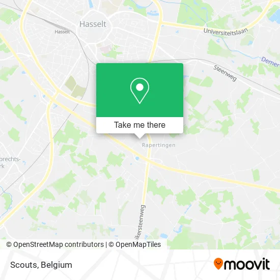 Scouts map