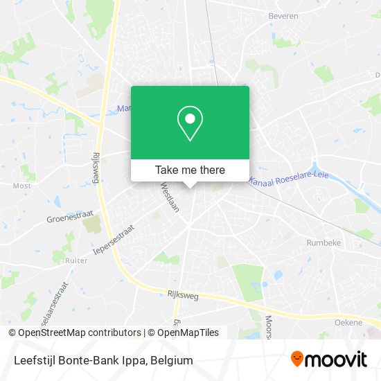 Leefstijl Bonte-Bank Ippa map