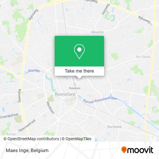 Maes Inge map