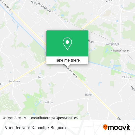Vrienden van't Kanaaltje plan