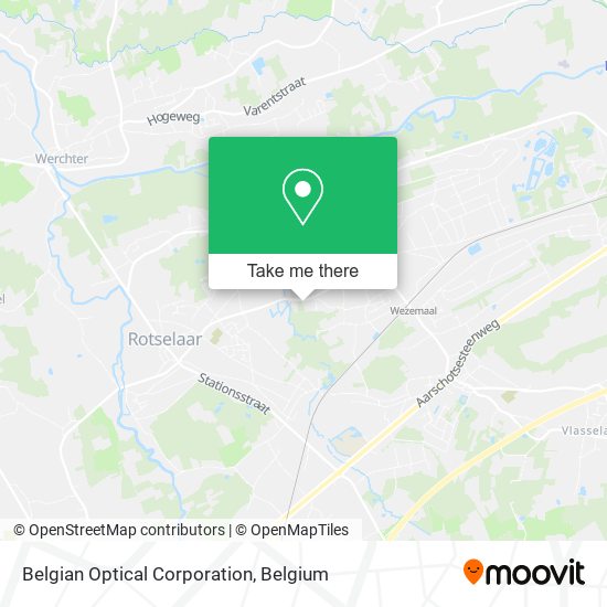 Belgian Optical Corporation map