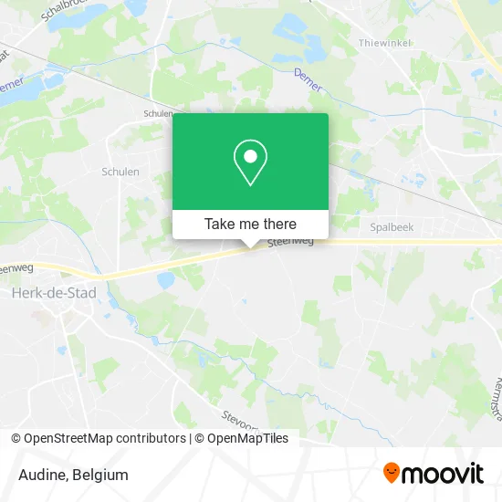 Audine map