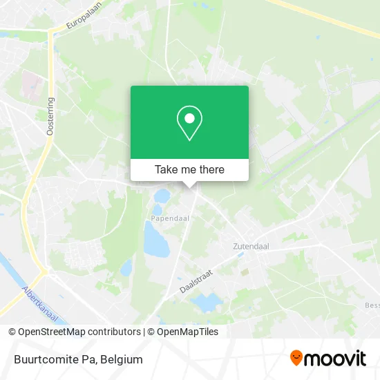 Buurtcomite Pa map