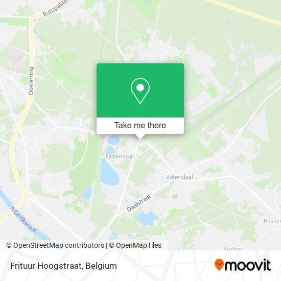 Frituur Hoogstraat map