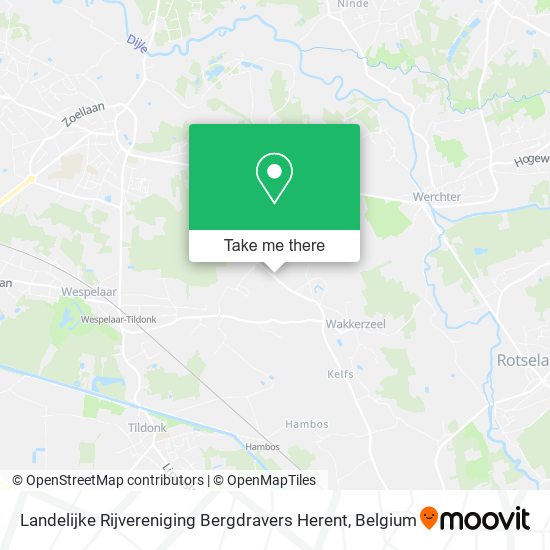 Landelijke Rijvereniging Bergdravers Herent plan