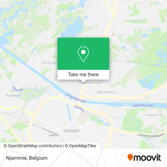 Njammie map