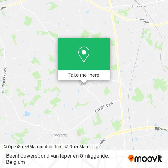 Beenhouwersbond van Ieper en Omliggende plan