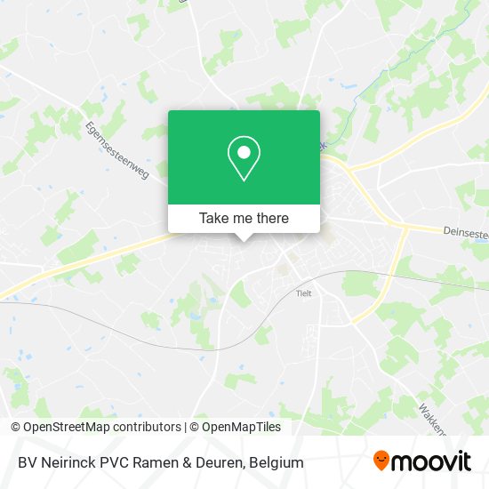 BV Neirinck PVC Ramen & Deuren map