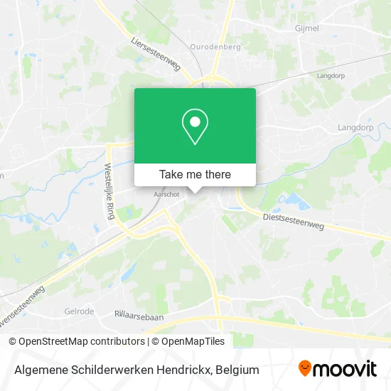 Algemene Schilderwerken Hendrickx map