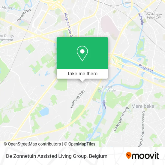 De Zonnetuin Assisted Living Group map