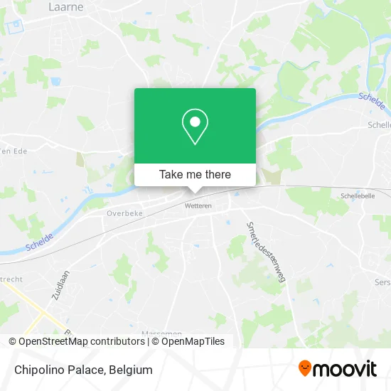Chipolino Palace map