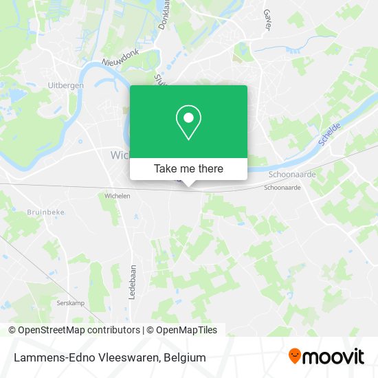 Lammens-Edno Vleeswaren map