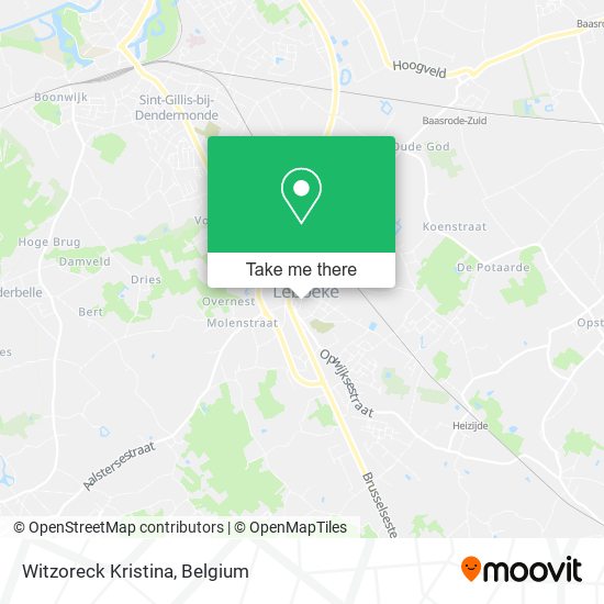 Witzoreck Kristina map