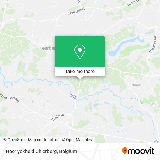 Heerlyckheid Chierberg map