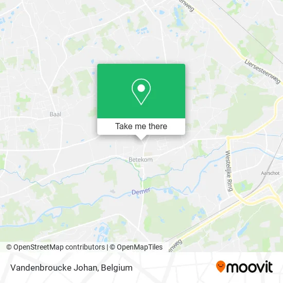 Vandenbroucke Johan map