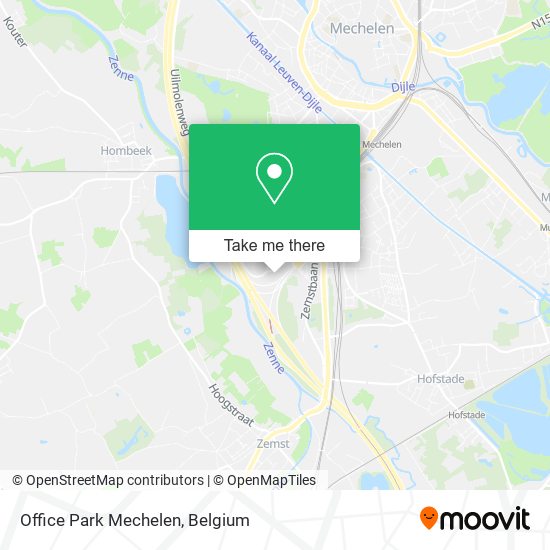 Office Park Mechelen plan