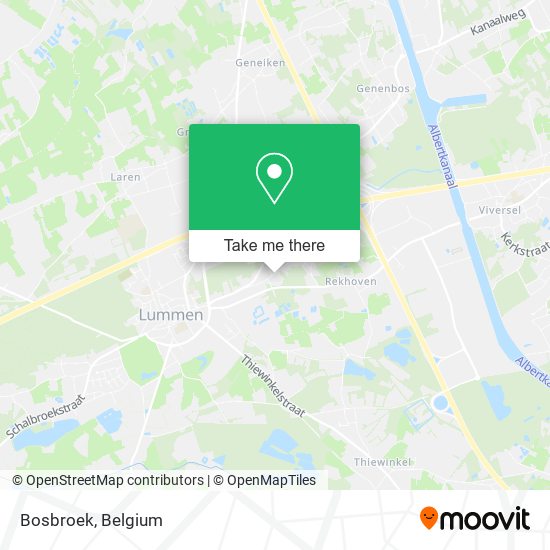 Bosbroek map