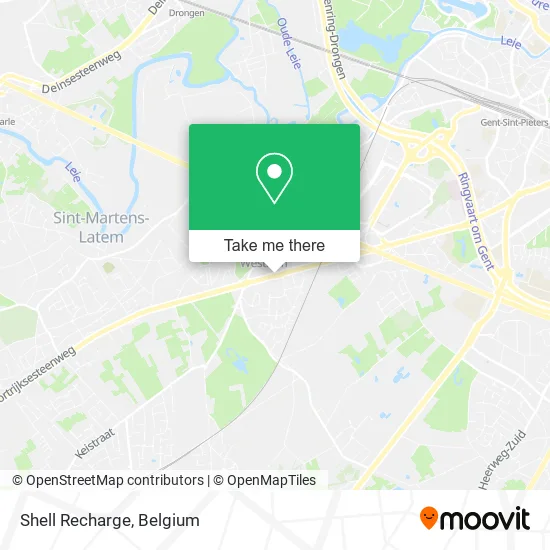 Shell Recharge map