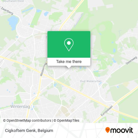 Cigkoftem Genk map