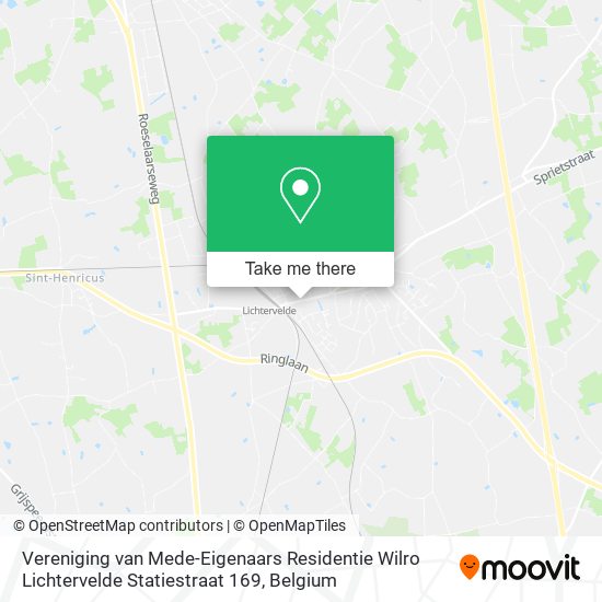 Vereniging van Mede-Eigenaars Residentie Wilro Lichtervelde Statiestraat 169 map