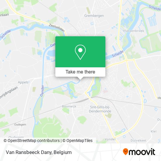 Van Ransbeeck Dany map