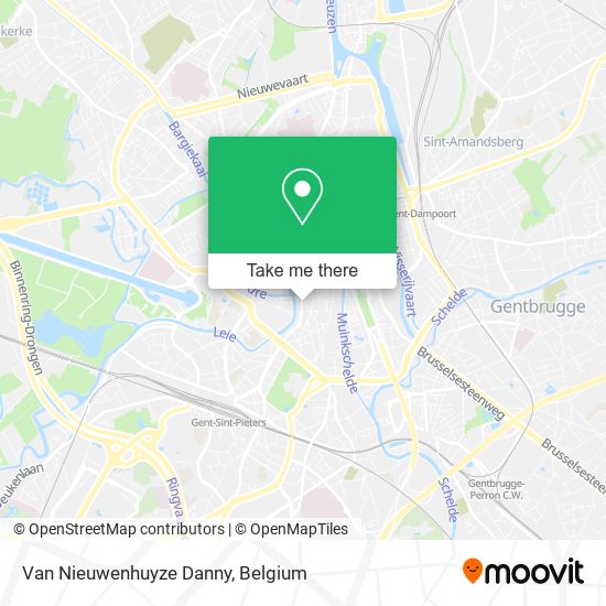 Van Nieuwenhuyze Danny map