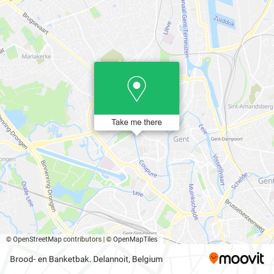 Brood- en Banketbak. Delannoit map