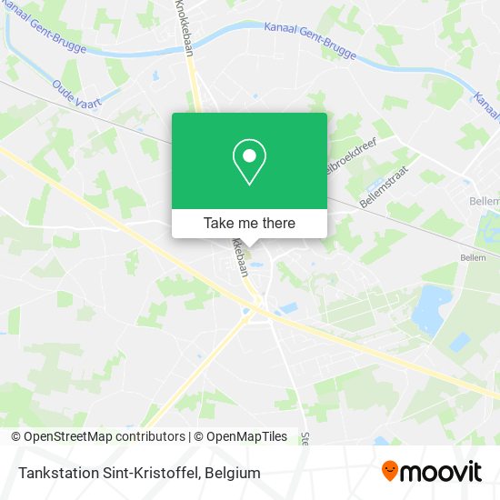 Tankstation Sint-Kristoffel map