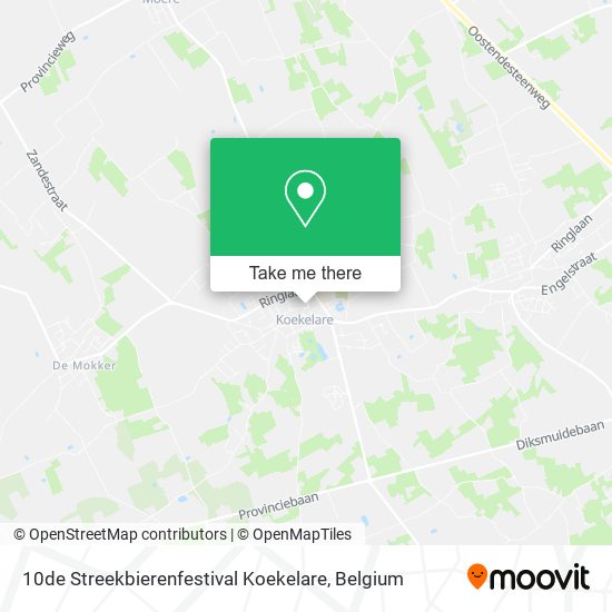 10de Streekbierenfestival Koekelare map