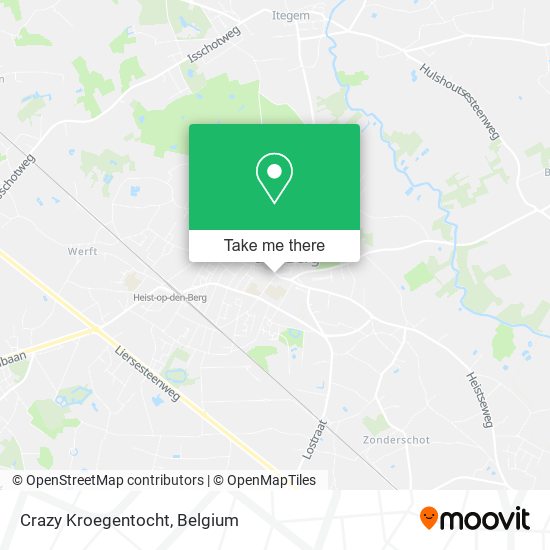 Crazy Kroegentocht map