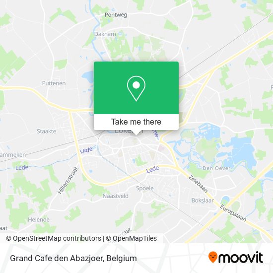 Grand Cafe den Abazjoer map
