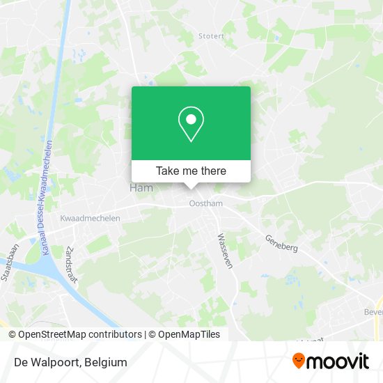 De Walpoort map