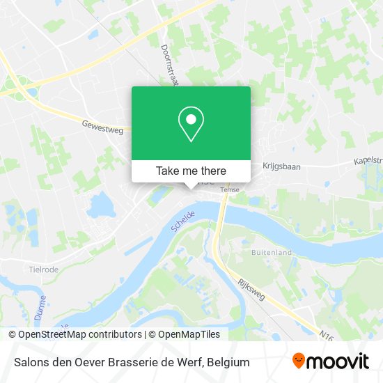 Salons den Oever Brasserie de Werf map